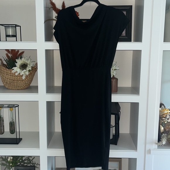 Women's Casual Party Dress Off The Shoulder Ribbed Knit Midi Bodycon Dress M - Picture 5 of 10